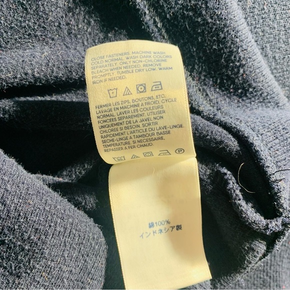 Lands’ End Men’s Navy Half-Zip Pullover SZ XL - Picture 5 of 9